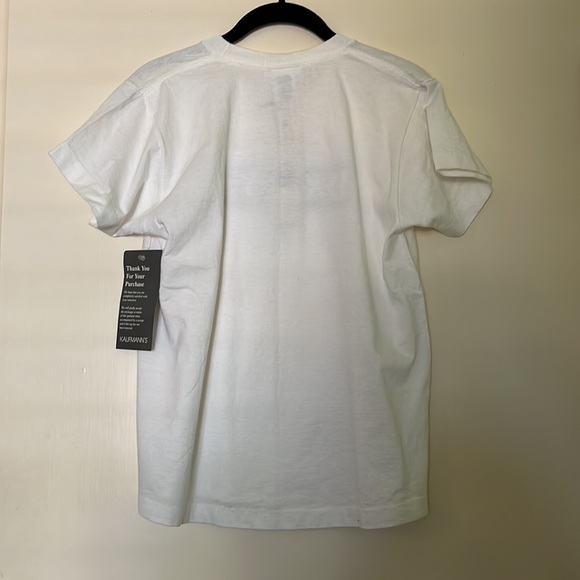 DKNY Jeans White Tee - Picture 2 of 3